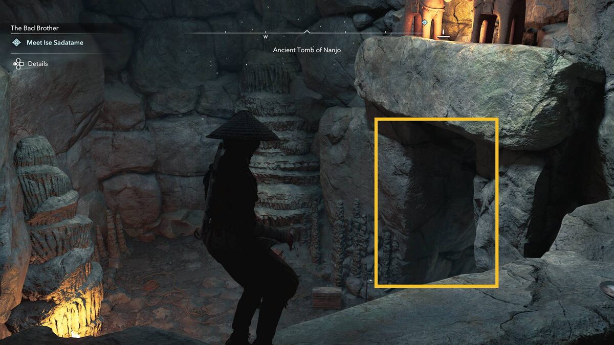 Assassin's Creed Shadows Ancient Tomb of Nanjo: tomb caves.