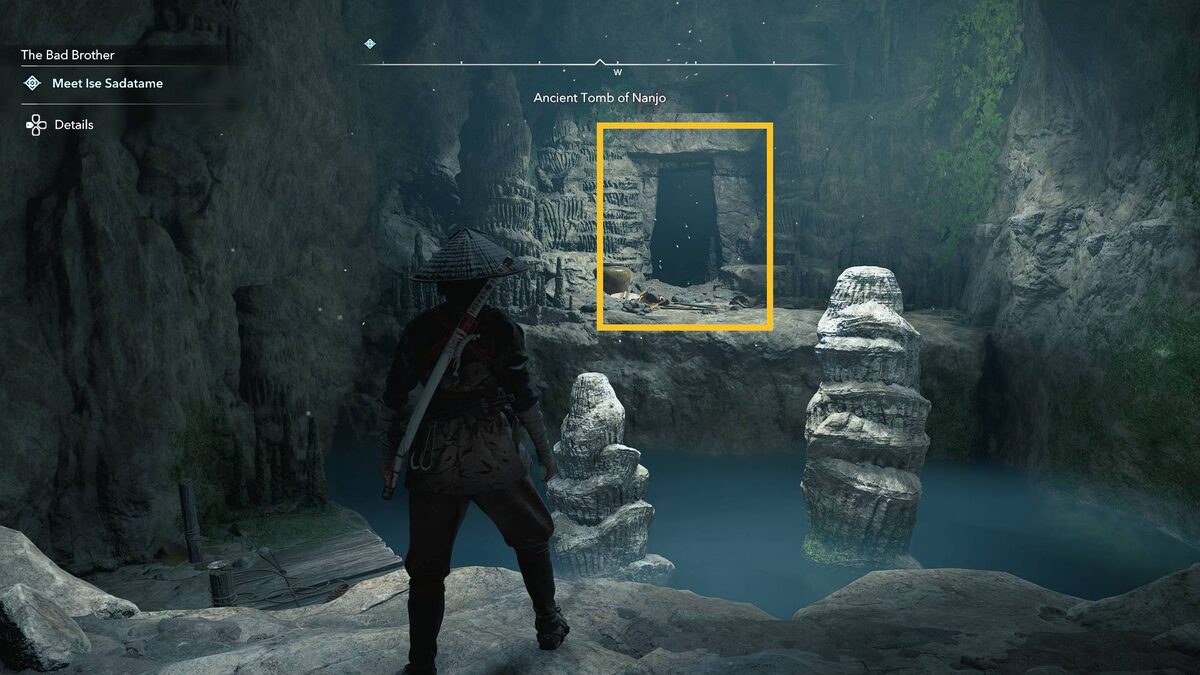 Assassin's Creed Shadows Ancient Tomb of Nanjo: tomb caves.