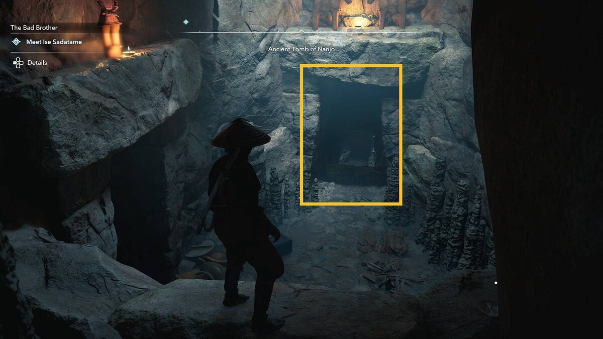Assassin's Creed Shadows Ancient Tomb of Nanjo: tomb caves.