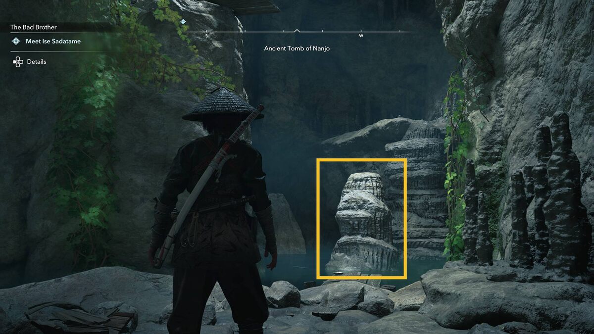 Assassin's Creed Shadows Ancient Tomb of Nanjo: tomb caves.
