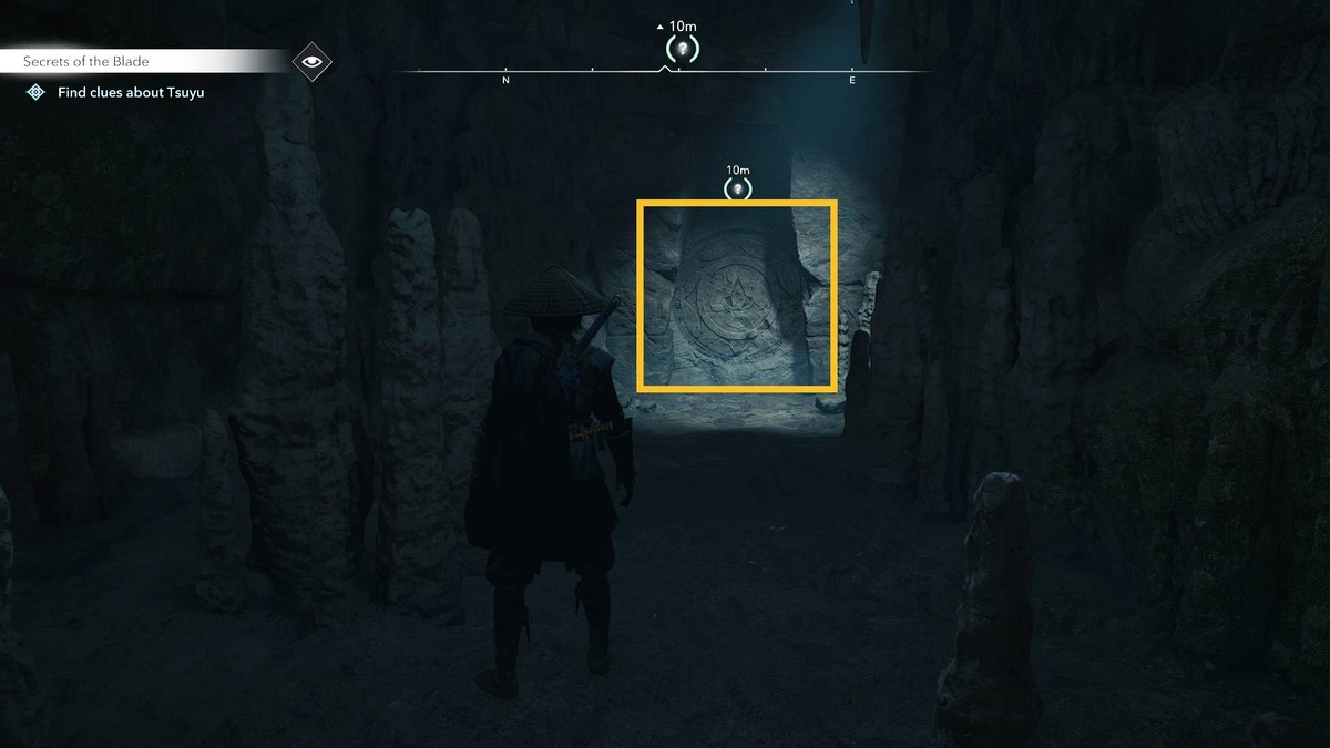 Assassin's Creed Shadows assassin outfit: Kofun cave.