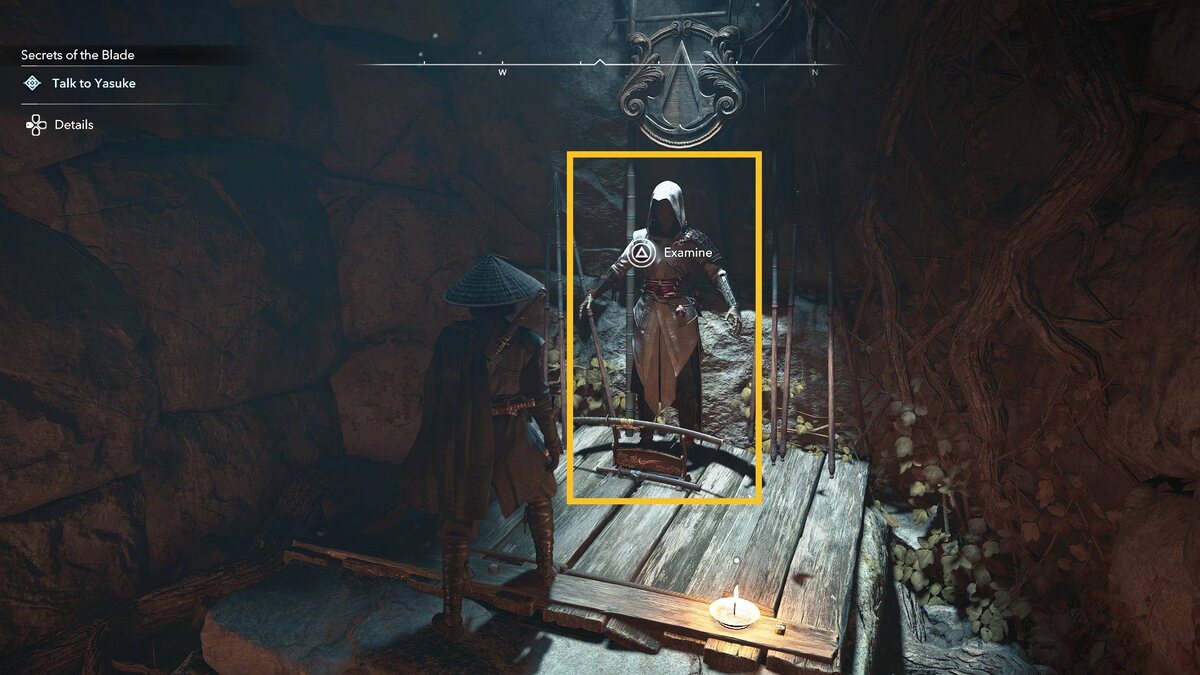Assassin's Creed Shadows assassin outfit: Tomb of the Ancients.