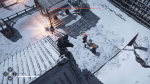 Assassin's Creed Shadows guaranteed assassination: Naoe assassinating an enemy.
