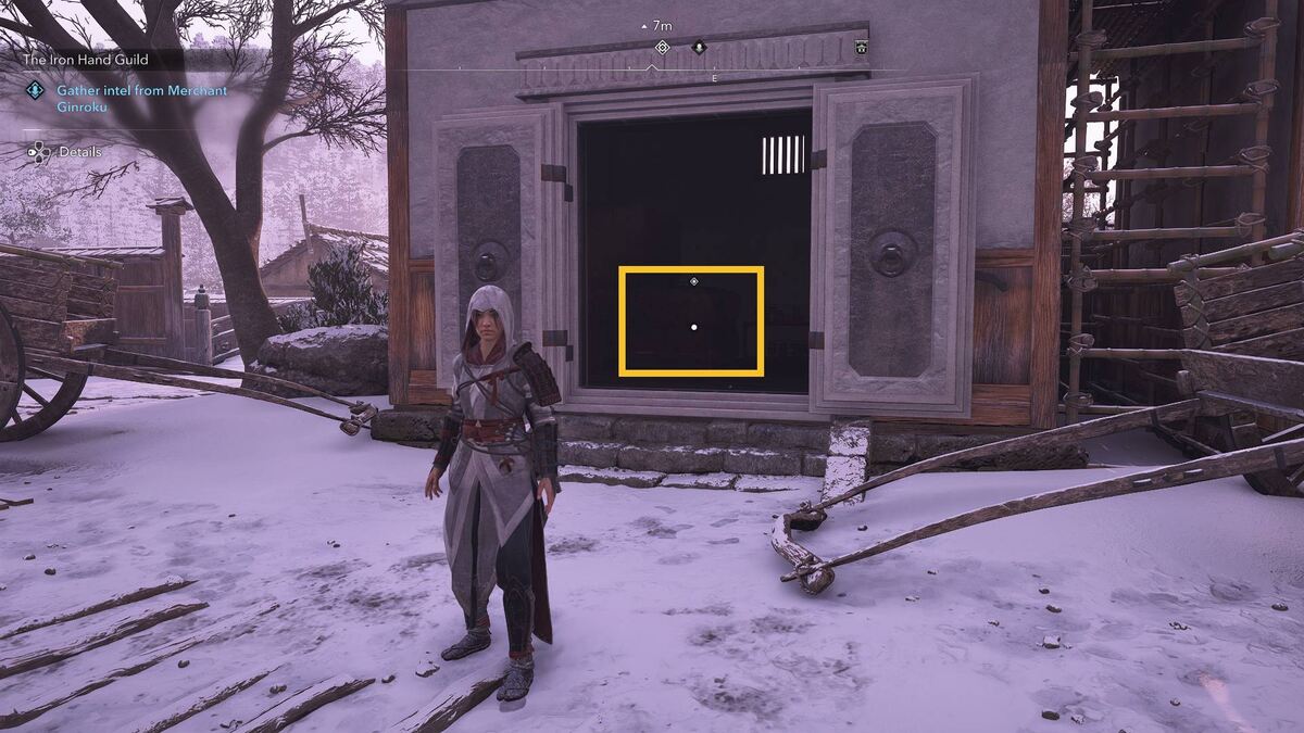 Assassin's Creed Shadows Iron Hand Guild: warehouse.