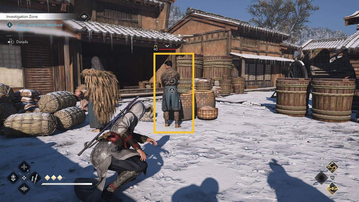 Assassin's Creed Shadows Iron Hand Guild: Merchant Ginroku.