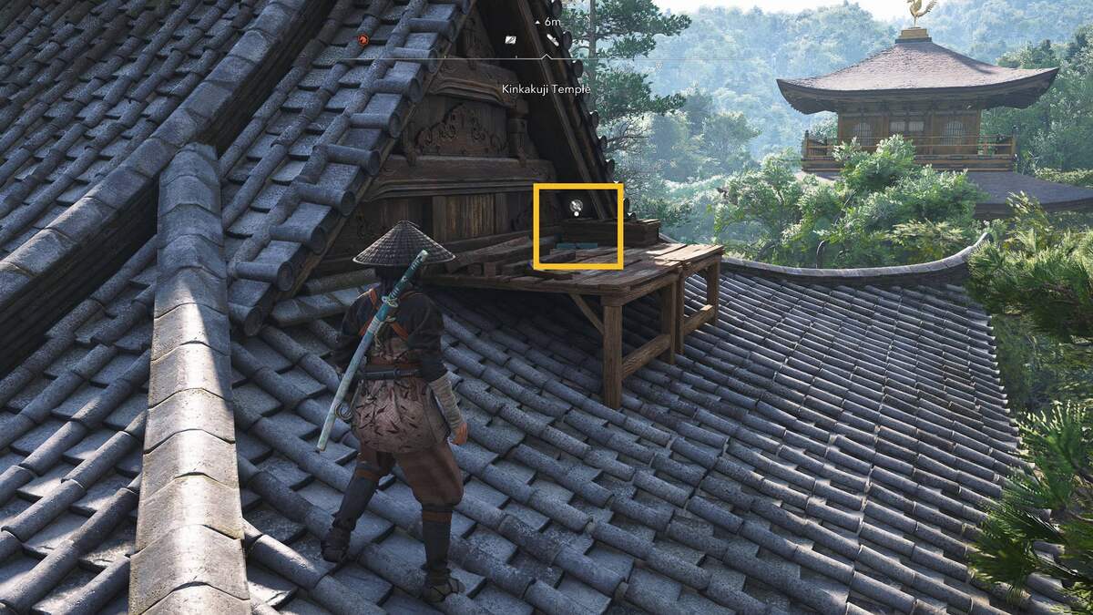 Assassin's Creed Shadows Kinkakuji Temple Lost Pages: temple grounds.