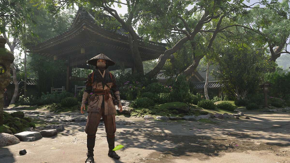 Assassin's Creed Shadows Kinkakuji Temple Lost Pages: temple grounds.