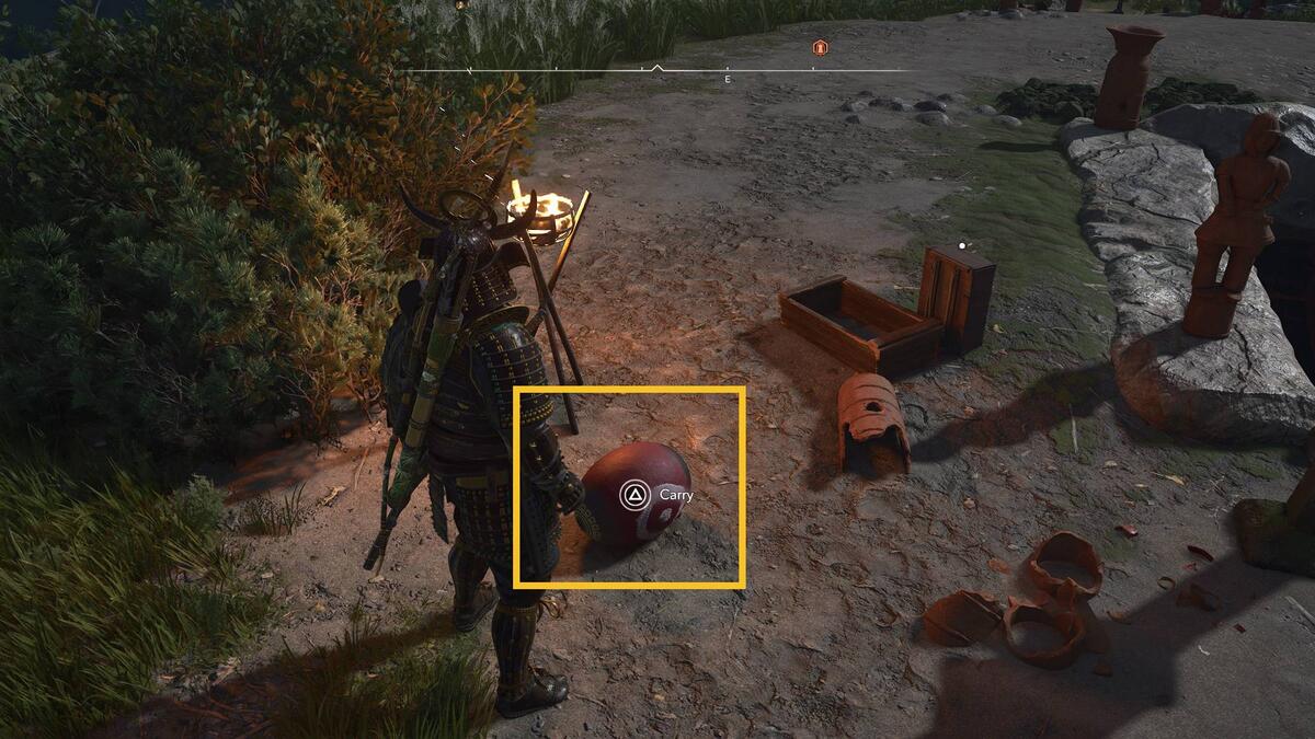 Assassin's Creed Shadows Makino Kurumazuka Kofun: Yasuke at a Kofun.