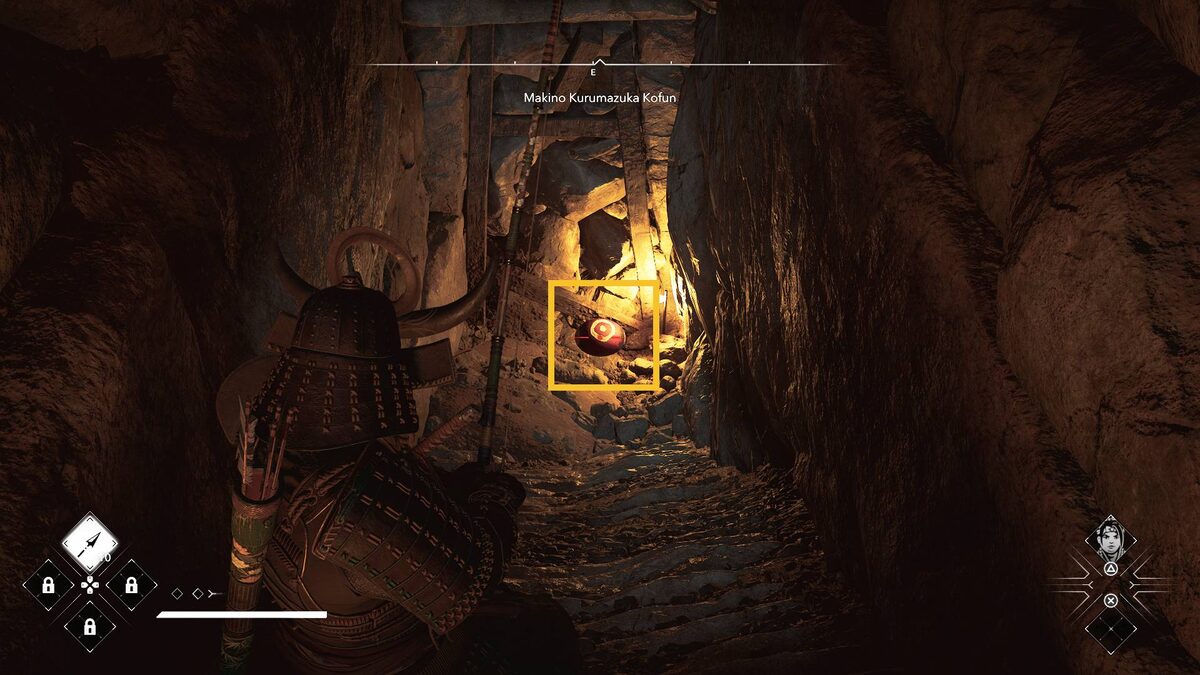 Assassin's Creed Shadows Makino Kurumazuka Kofun: Yasuke at a Kofun.