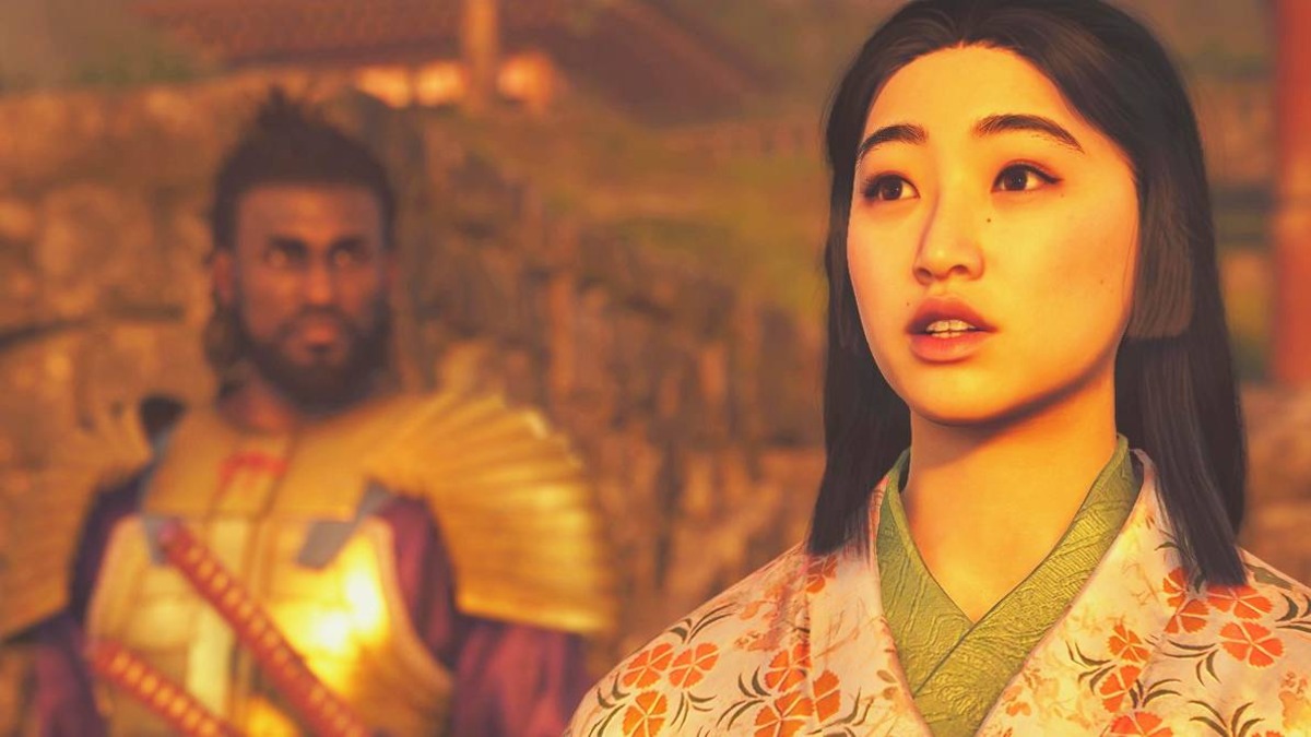 Assassin's Creed Shadows romance options: Yasuke and Lady Oichi.