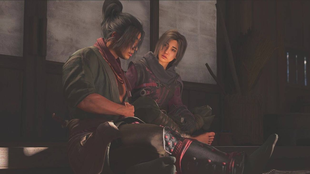 Assassin's Creed Shadows romance options: Gennojo and Naoe.
