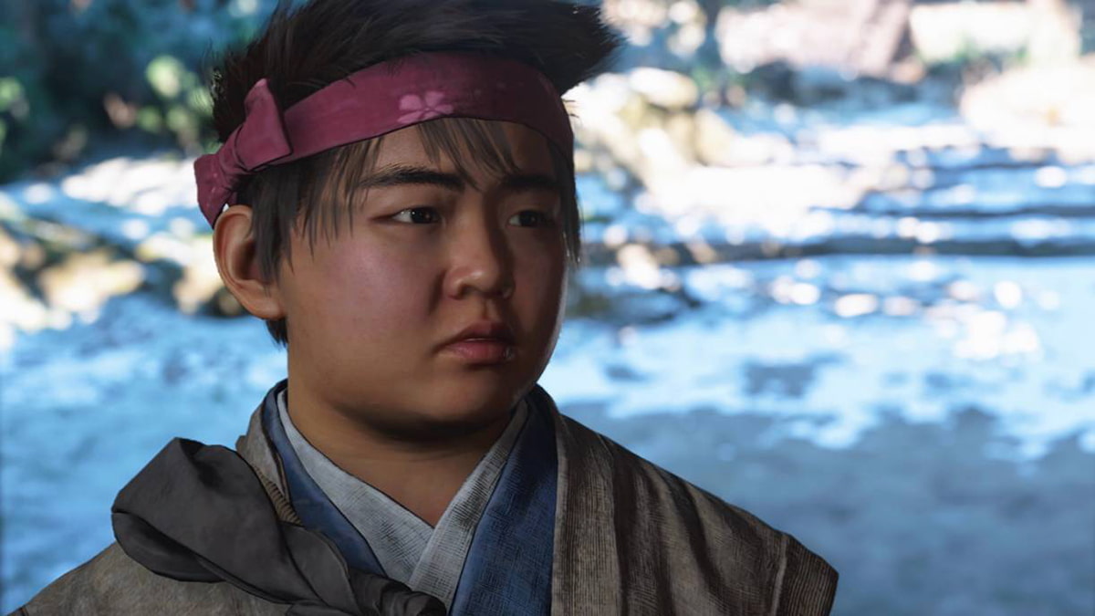 Close-up image of Junjiro in Assassin's Creed Shadows.
