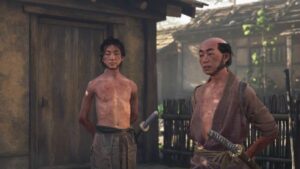 Assassin's Creed Shadows Sokyu's son or daughter: gunsmiths in Sakai.