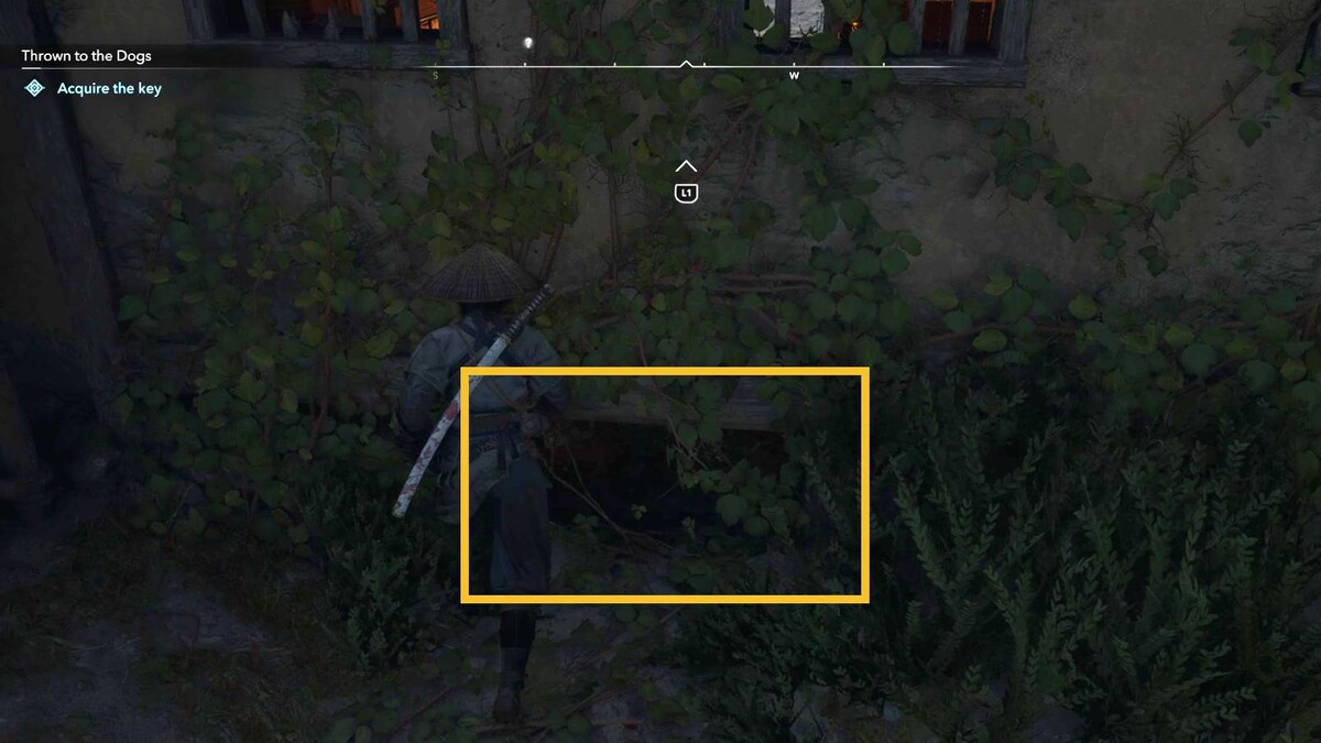 Assassin's Creed Shadows Thrown to the Dogs: Tomoko's farm house.