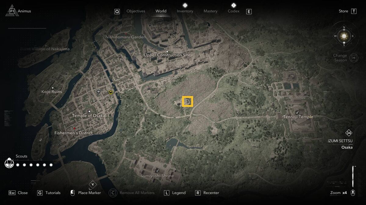 Assassin's Creed Shadows Thrown to the Dogs: Tomoko's farm house.