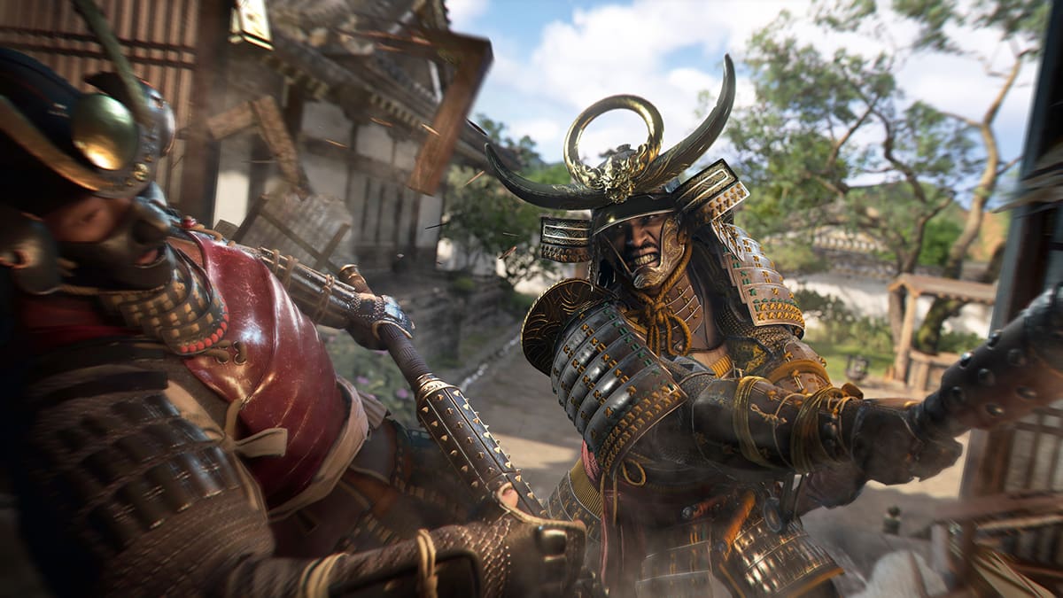 Image of Yasuke striking an enemy with a kanabo in Assassin's Creed Shadows.