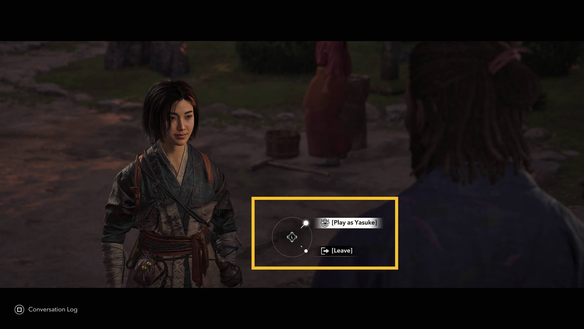 Assassin's Creed Shadows Yasuke: Naoe at the Hideout.