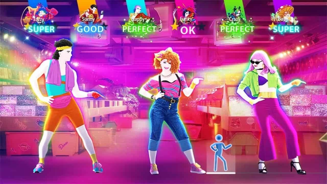 Just Dance 2024 edition features a full song list
