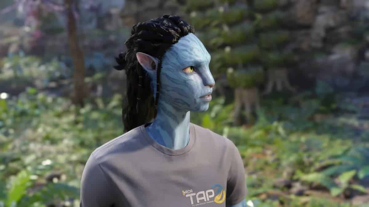 A Na'vi character in Avatar: Frontiers of Pandora.