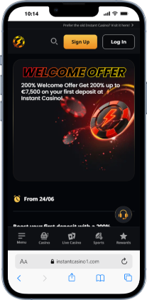 casinos instant menu Καζινο χωρις ταυτοποιηση