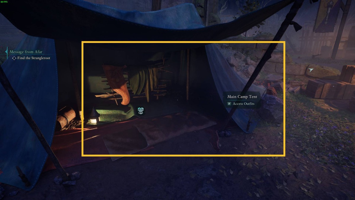 Avowed Obsidian Eora armor sets: main tent.