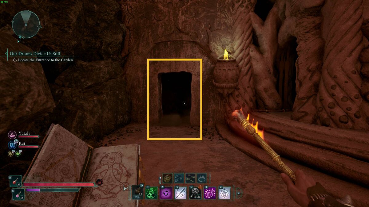 Avowed My Loyal Shield treasure map: door.