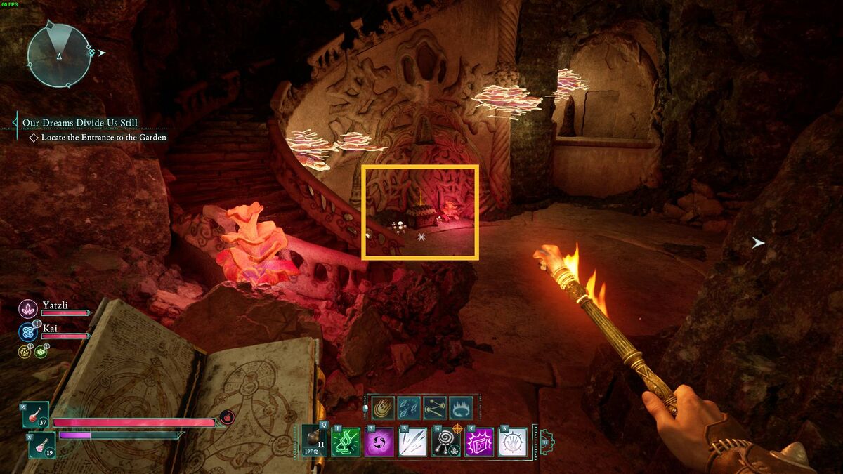 Avowed My Loyal Shield treasure map: chamber.