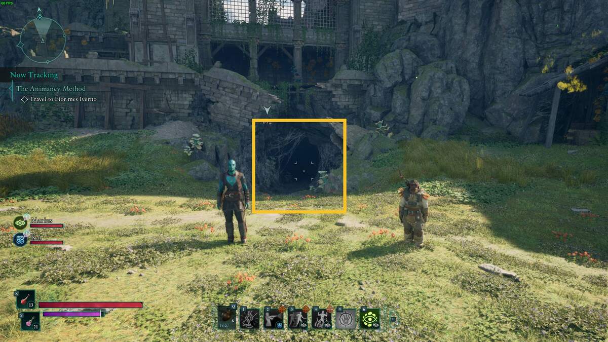 Avowed Nacib: Ruinous Cavern entrance.