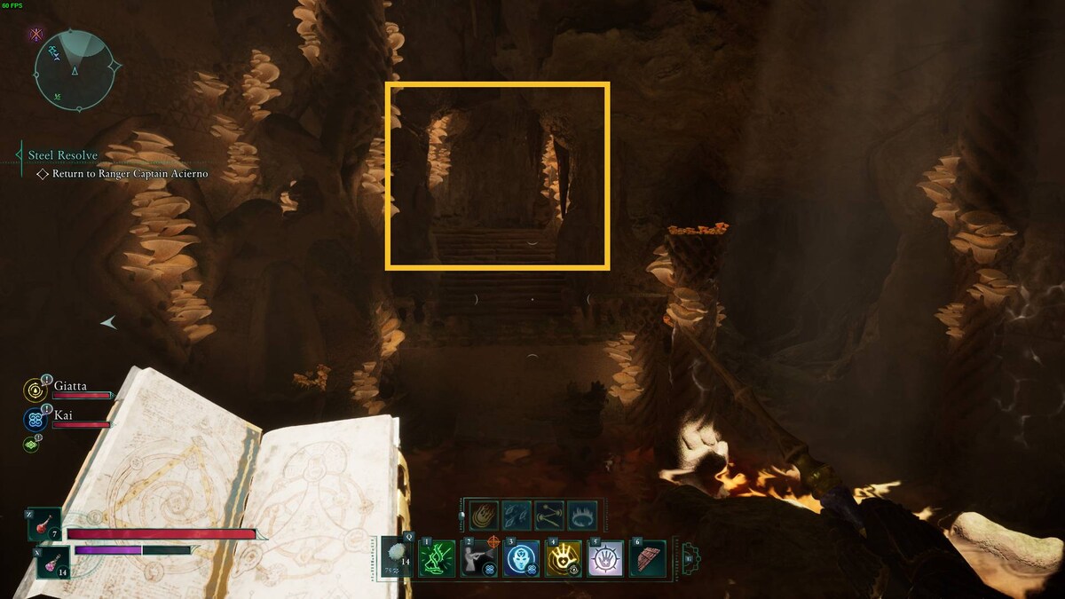 Avowed Old Nuna: Ancient Grotto.