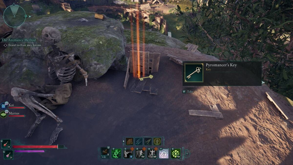 Avowed Pyromancer's Key: key.