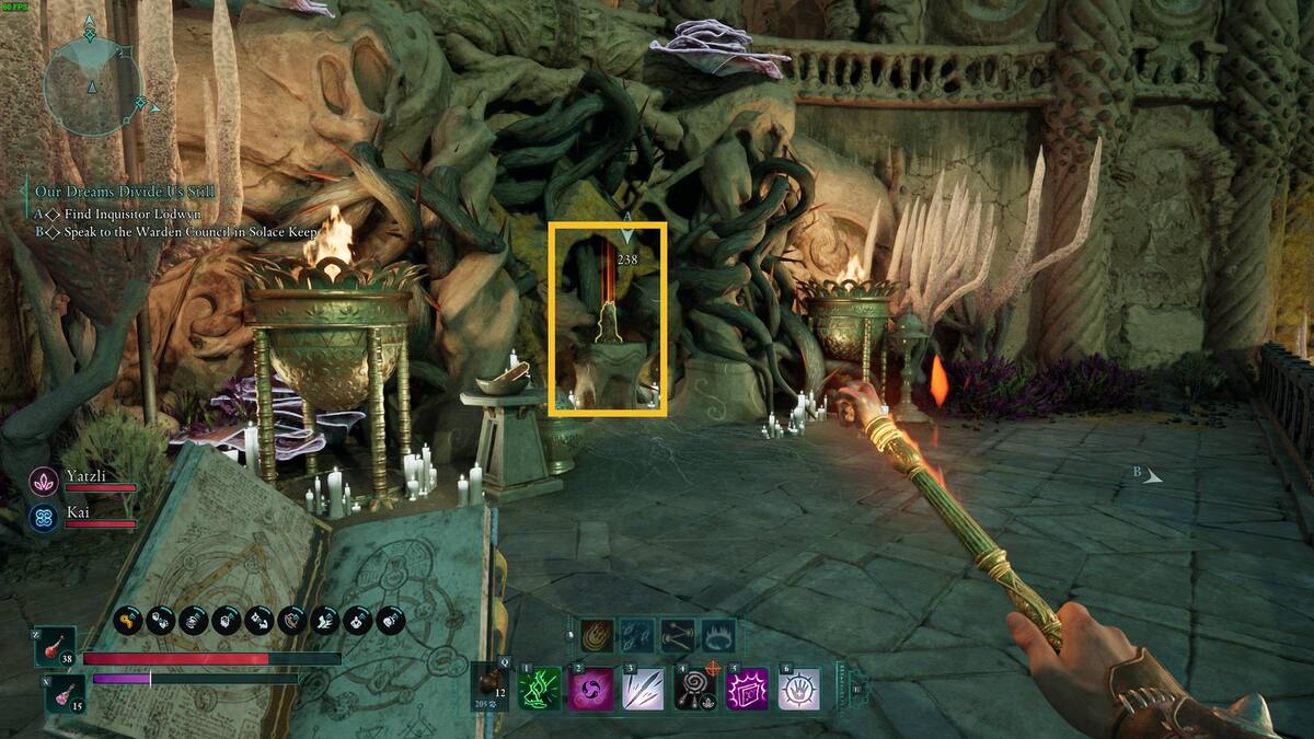 Avowed Totem of Perseverance: totem base.