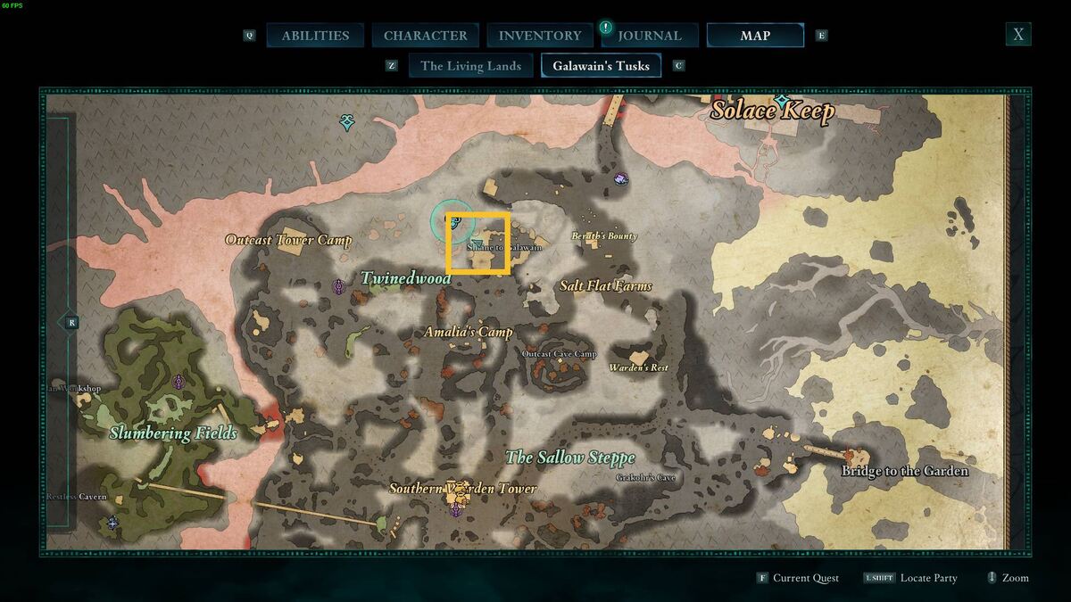 Avowed Totem of Perseverance: totem base.