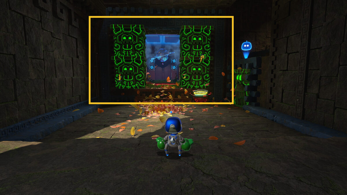 Astro Bot Az-Tech Trail: Astro exploring the Az-Tech Trail.