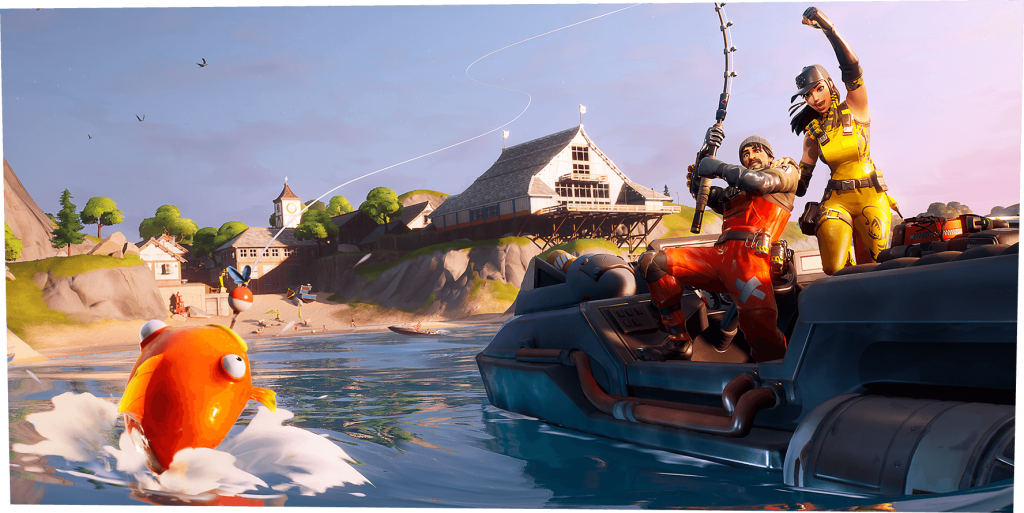 Fortnite’s Mythic Goldfish is real and awards an achievement if you’re eliminated by it