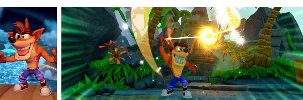 Crash Bandicoot N.Sane Trilogy is  top of the UK charts for a second week