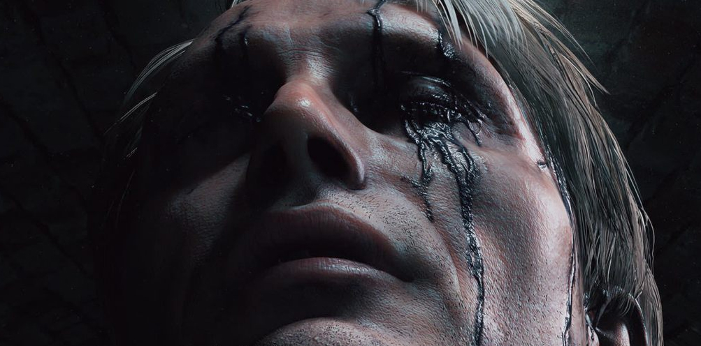 Death Stranding also stars Mads Mikkelsen… and is that Guillermo del Toro?