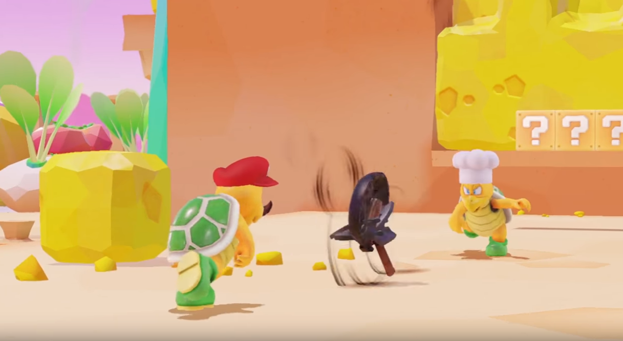 Super Mario Odyssey cooks up some Luncheon Kingdom screens