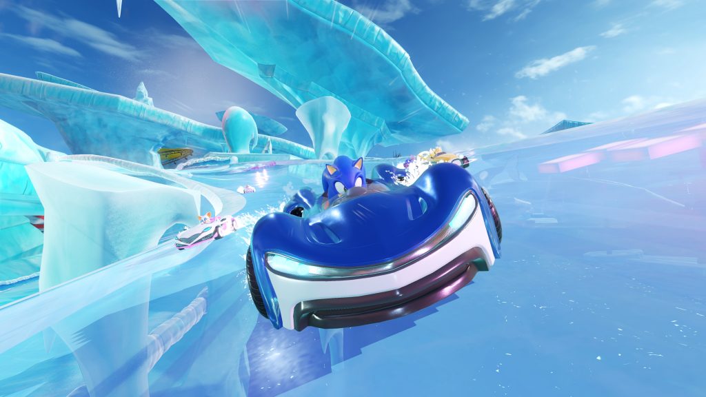 Team Sonic Racing claims pole position in UK charts