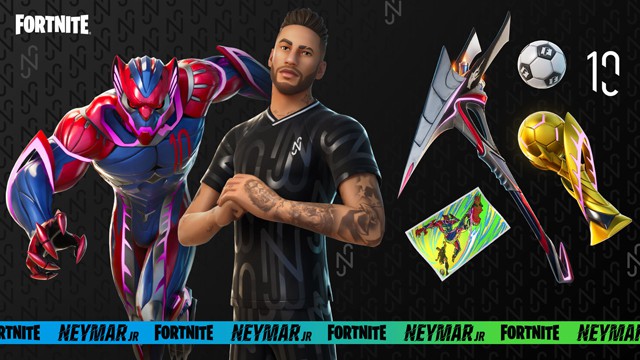 Fortnite welcomes football superstar Neymar Jr from tomorrow