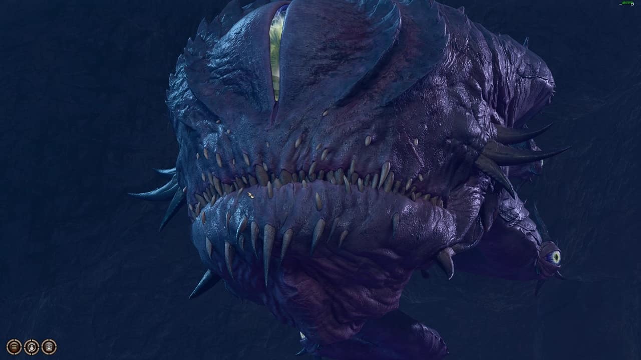 Baldur's Gate 3: An image of the Beholder boss in the game.