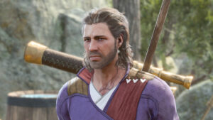 Baldur's Gate 3 Gale companion guide: Gale speaks to the player character on his strange dreams.