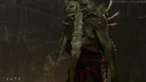 Baldur's Gate 3 Auntie Ethel: An image of Auntie Ethel, an evil hag in the game.