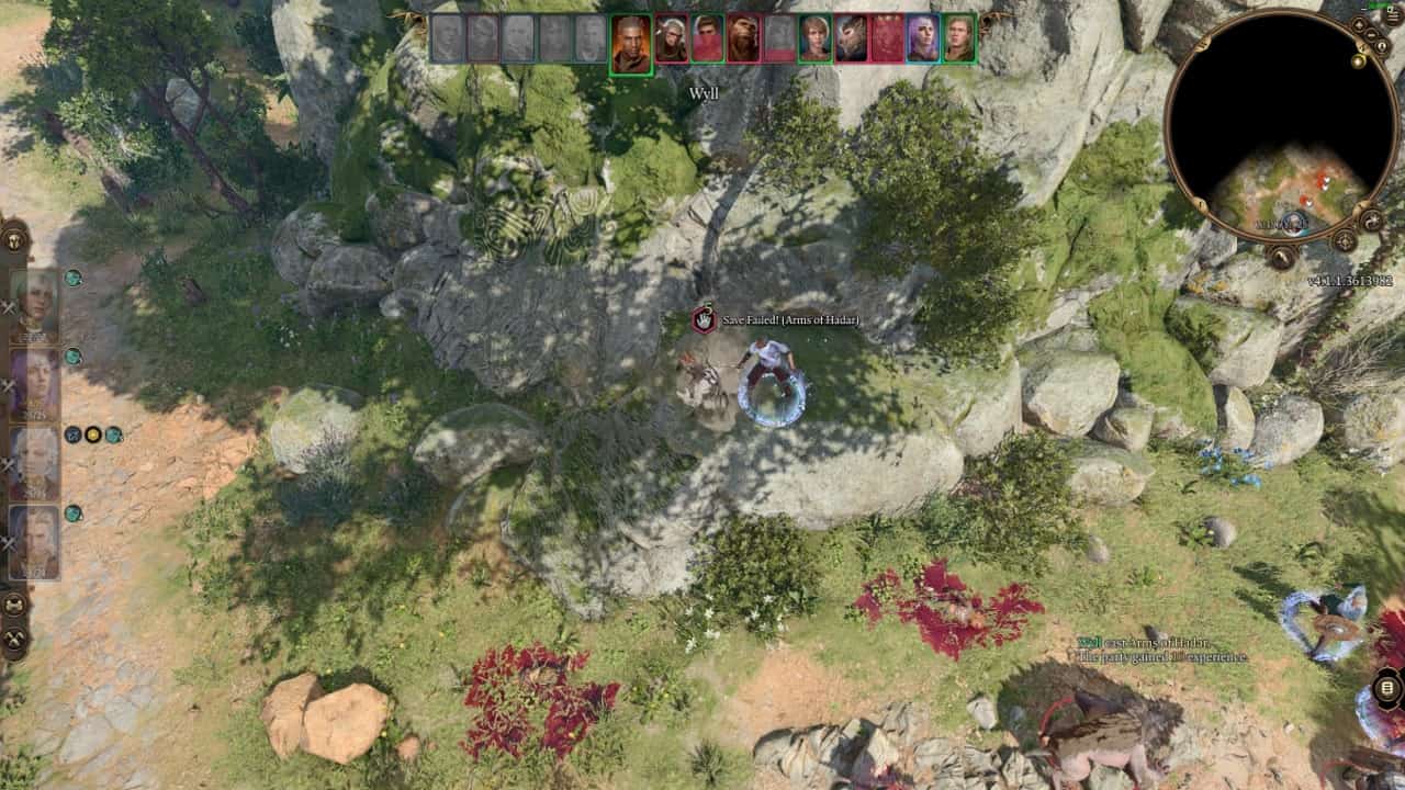 Baldur's Gate 3 Wyll: A screenshot featuring Baldur's Gate 3 showcasing Wyll in combat against goblins.