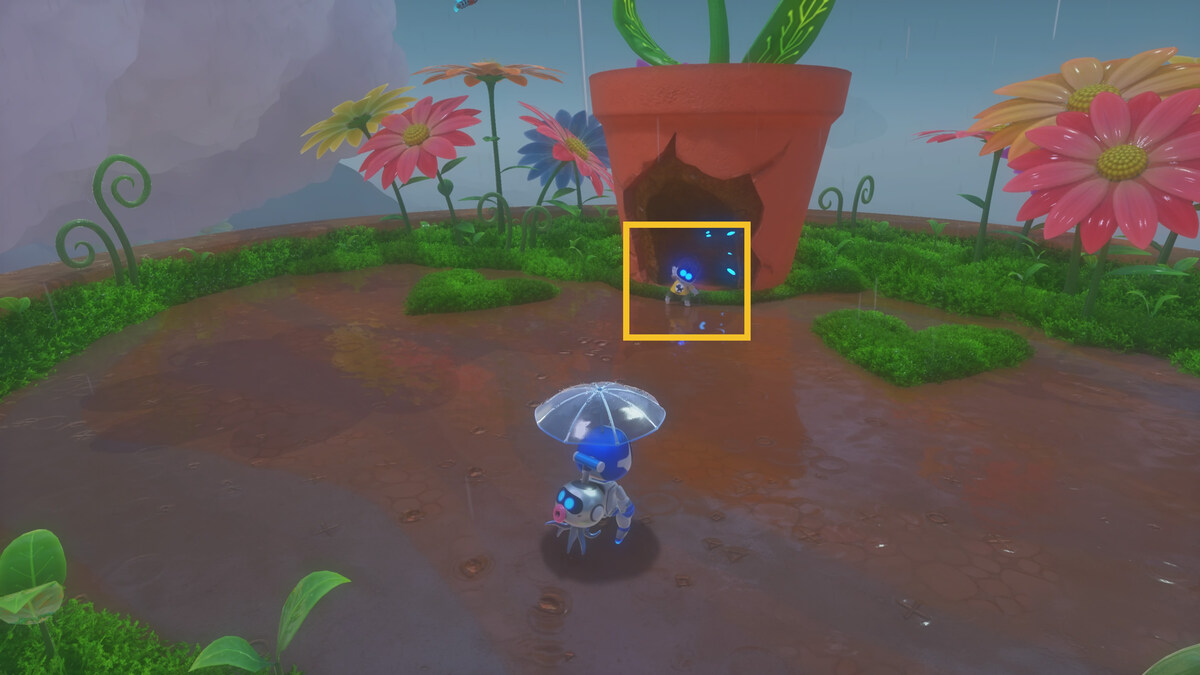 Astro Bot Balloon Breeze: Astro exploring the Balloon Breeze.