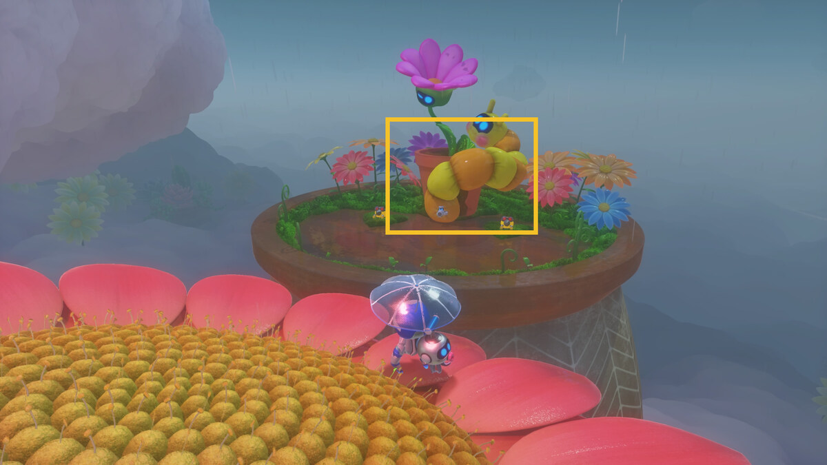 Astro Bot Balloon Breeze: Astro exploring the Balloon Breeze.