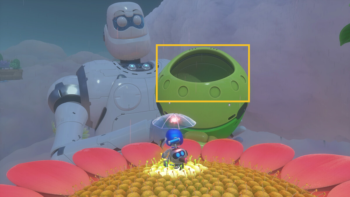 Astro Bot Balloon Breeze: Astro exploring the Balloon Breeze.