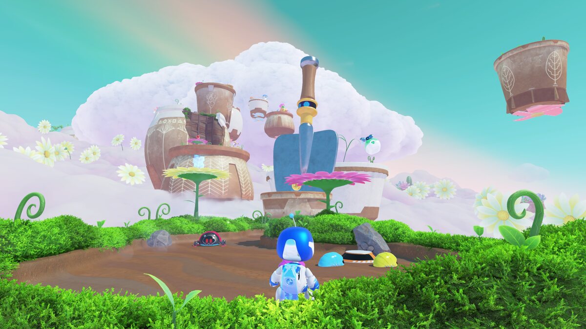 Astro Bot Balloon Breeze: Astro exploring the Balloon Breeze.