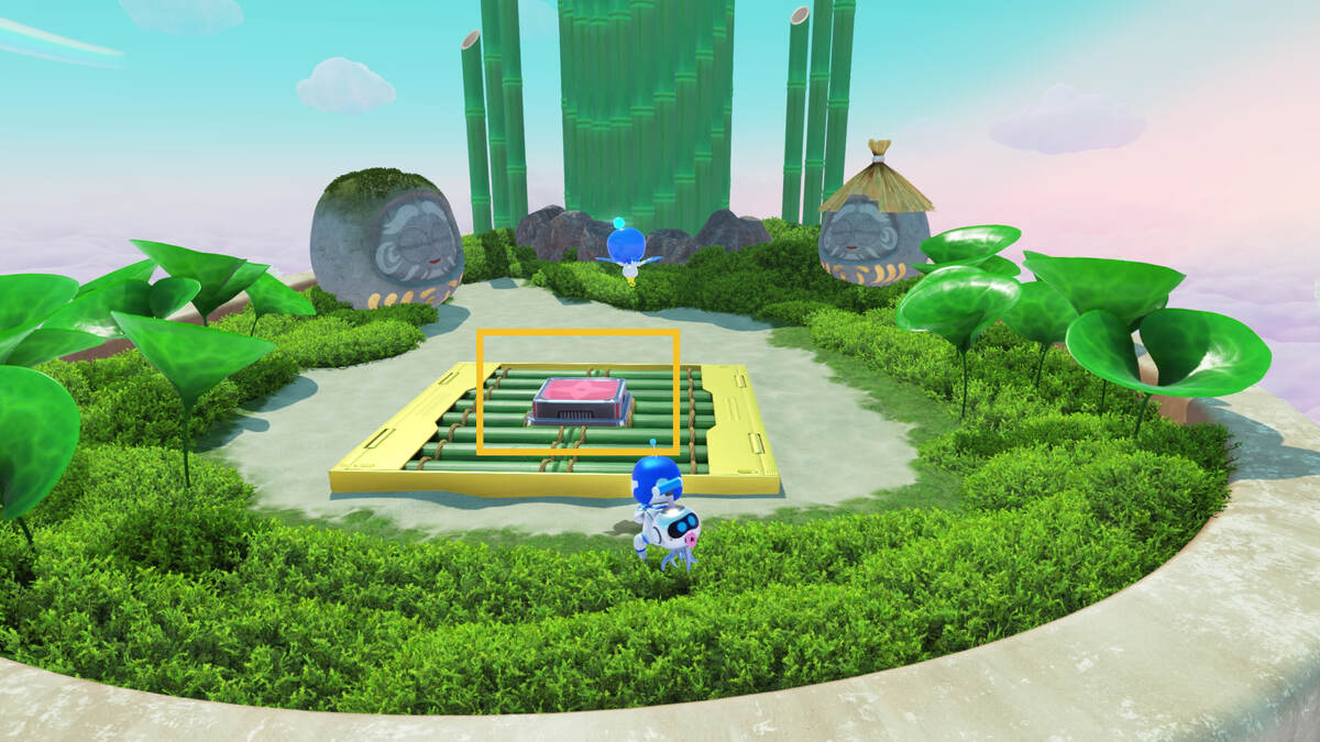 Astro Bot Balloon Breeze: Astro exploring the Balloon Breeze.