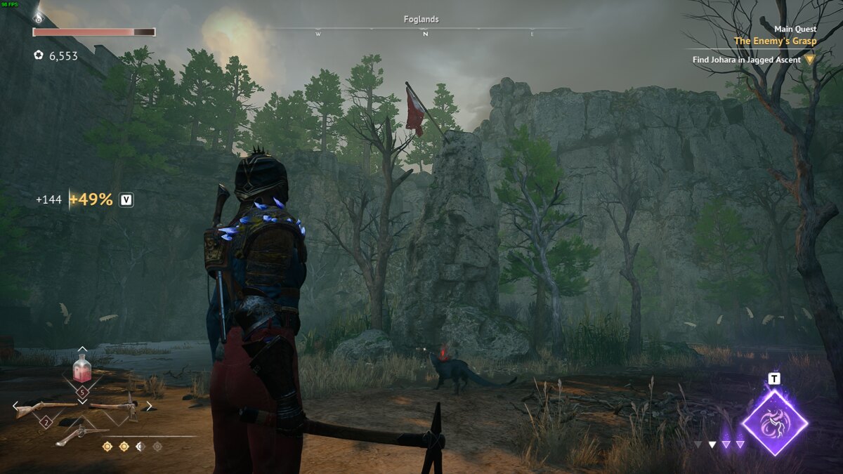 Flintlock The Siege of Dawn banner locations: Nor in the Three Peaks.