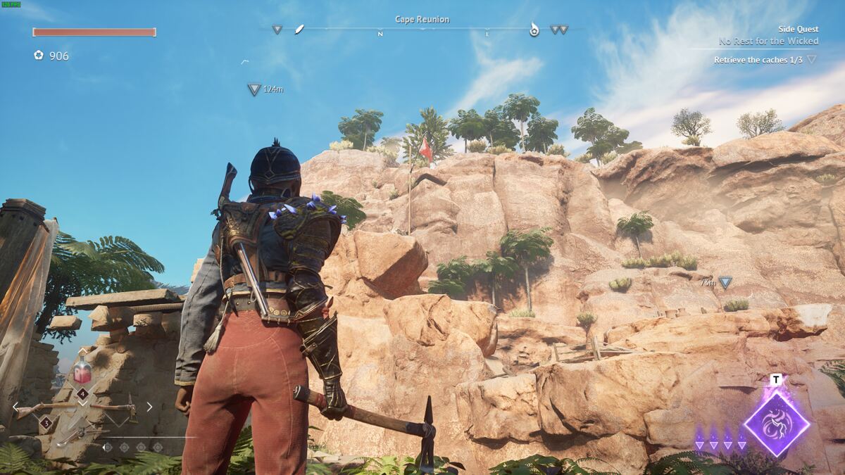 Flintlock The Siege of Dawn banner locations: Three Peaks map.